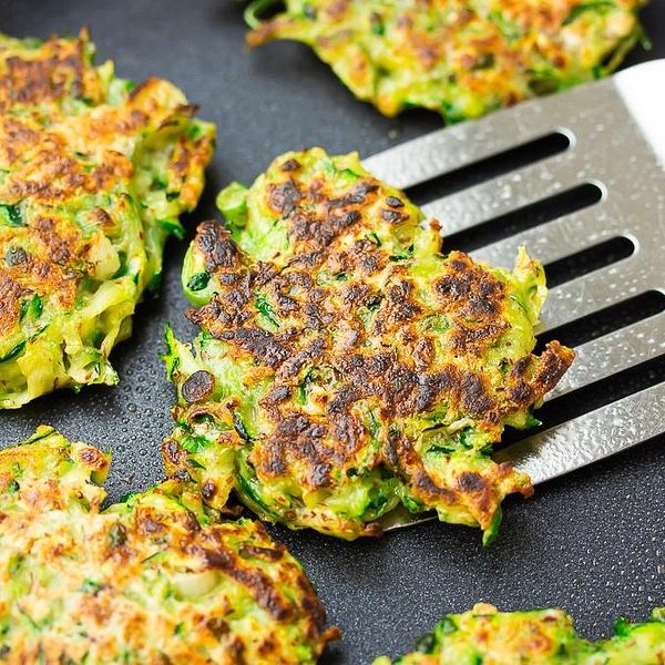 Vegan Zucchini Fritters